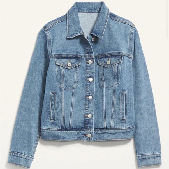 NWT Old Navy Classic Jean Jacket - Picture 1 of 9